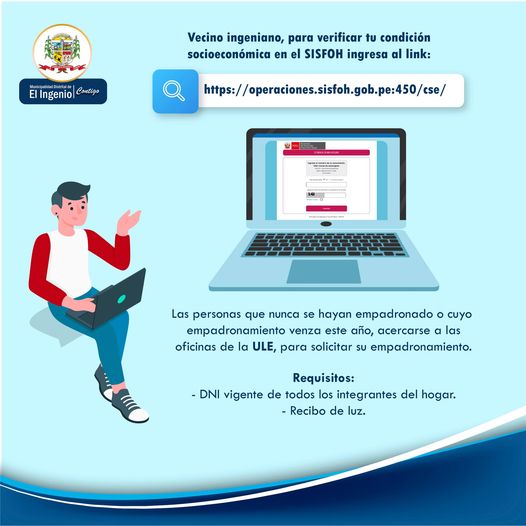 Afiche para incentivar el empadronamiento y verificaci贸n en SISFOH