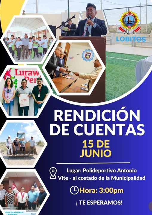 Archivo JPG de Hoy Se Realizará Rendición De Cuentas En Lobitos.