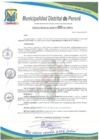 Vista preliminar de documento RESOLUCION ALCALDIA N°085-2021-MDP