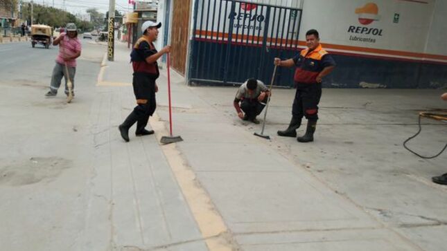 Municipalidad Continua Con Limpieza Y Desarenado De Vías. Hoy Tocó Av. Champagnat
