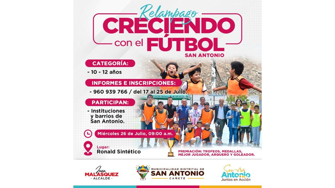 Relámpago "Creciendo con el Fútbol"