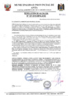 Vista preliminar de documento RESOLUCION DE ALCALDIA N°327-2010-MPA-ASG