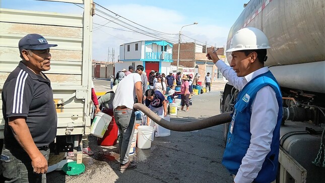 Sunass supervisó abastecimiento alternativo
