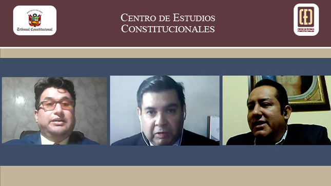 Curso "Los procesos constitucionales y su aplicación en el ejercicio de la defensa pública penal" realizó CEC del TC y Minjusdh
