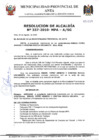 Vista preliminar de documento RESOLUCION DE ALCALDIA N°337-2010-MPA-ASG