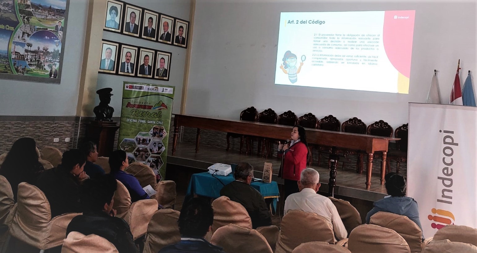 El Indecopi fomenta el uso de la propiedad intelectual entre productores y empresarios de la región Cajamarca