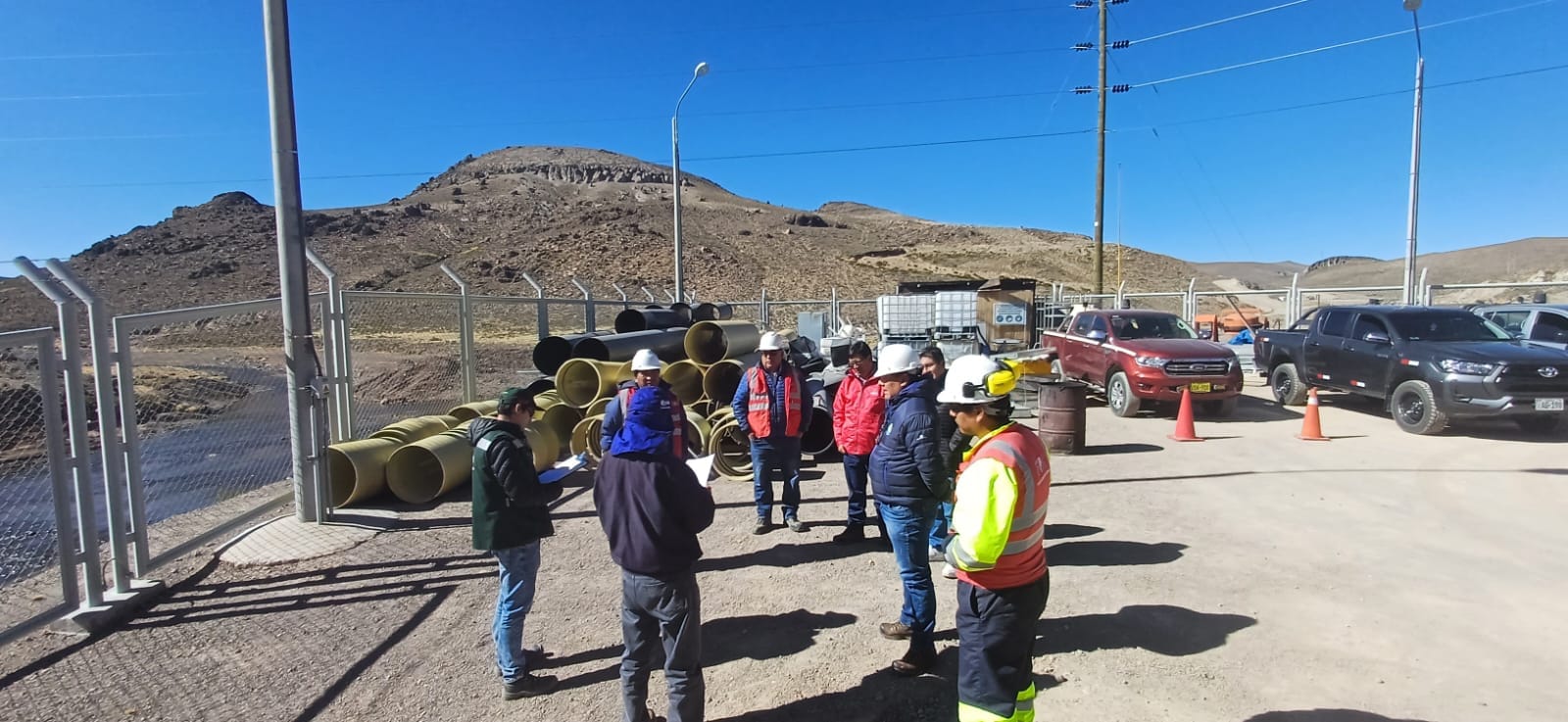 Proyecto Especial Regional Pasto Grande realiza inspección técnica a la planta de bombeo Chincune