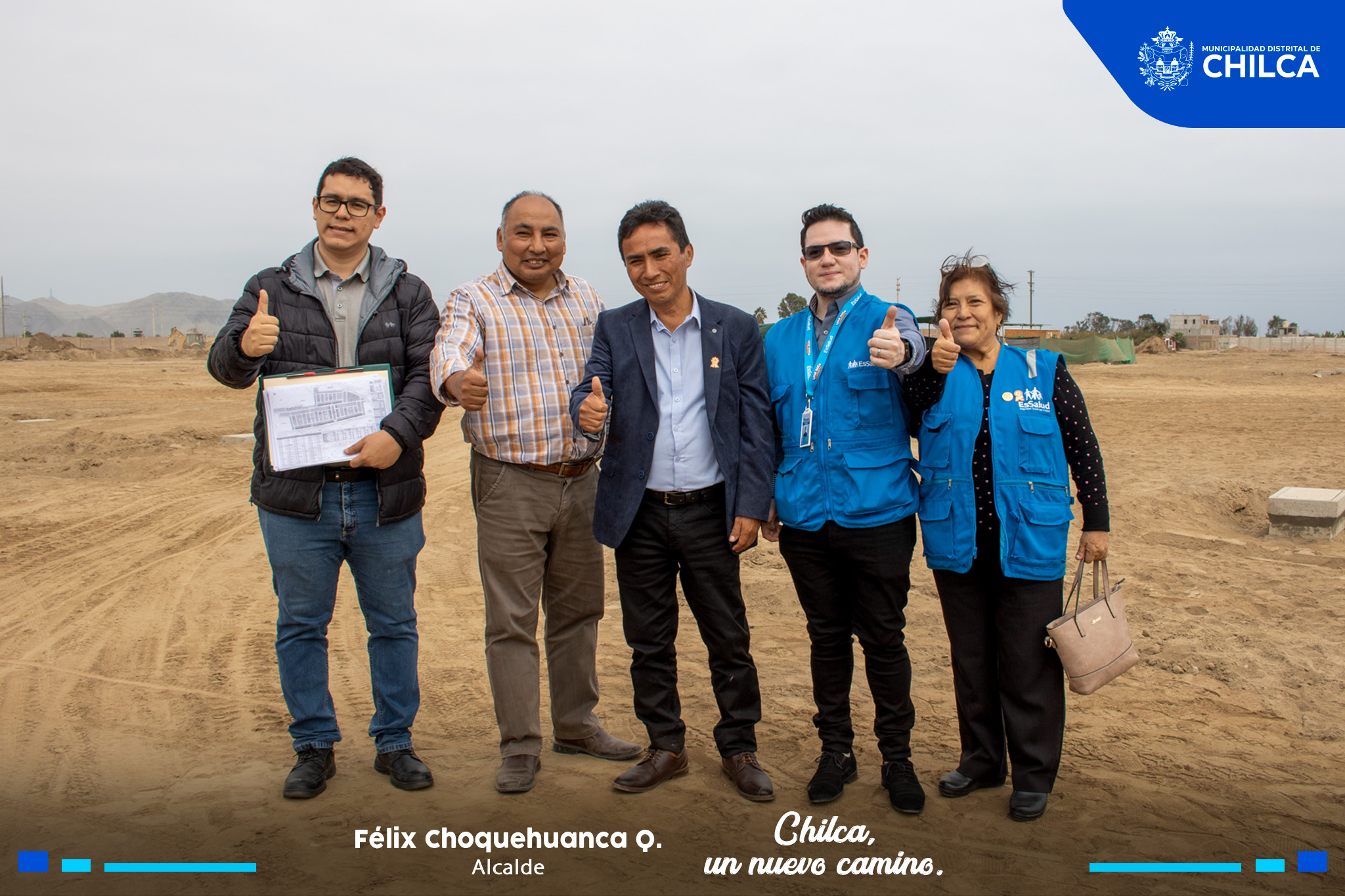 Posible Terreno para la Construcción del Centro Médico ESSALUD Chilca