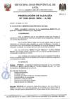 Vista preliminar de documento RESOLUCION DE ALCALDIA N°338-2010-MPA-ASG