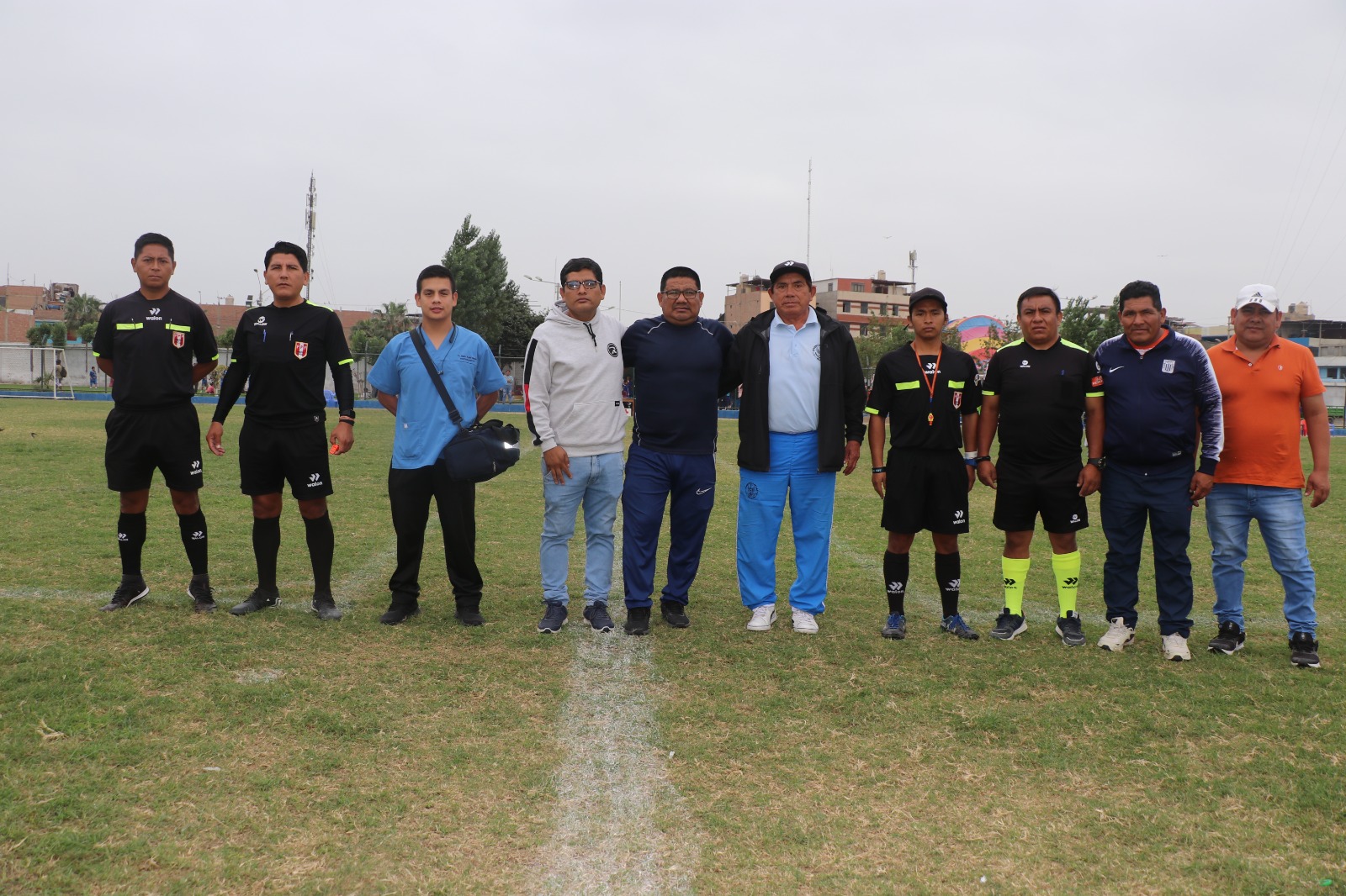 ALCALDE LIC. JUAN REAÑO PARTICIPA EN LA FINAL DEL CAMPEONATO PROVINCIAL DE FUTBOL DE MENORES