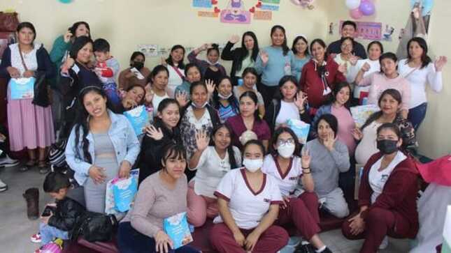 Hospital San Juan de Lurigancho: más de 750 gestantes reciben sesiones de psicoprofilaxis para una maternidad saludable