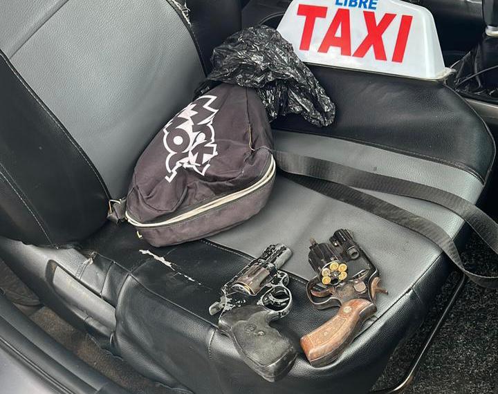 Armas incautadas a delincuentes en San Juan de Lurigancho
