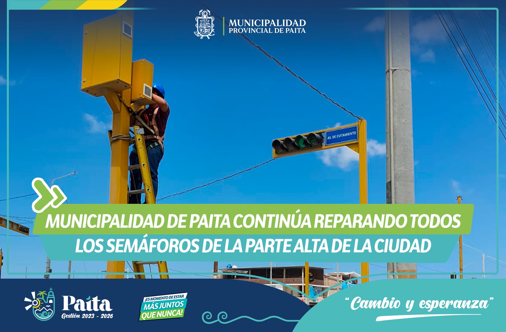 Reparación de Semáforos Parte Alta