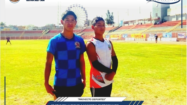 Atletas de la Escuela Municipal de Chumbivilcas participa del Control Evaluativo Zona Sur de la Federación Deportiva Peruana de Atletismo