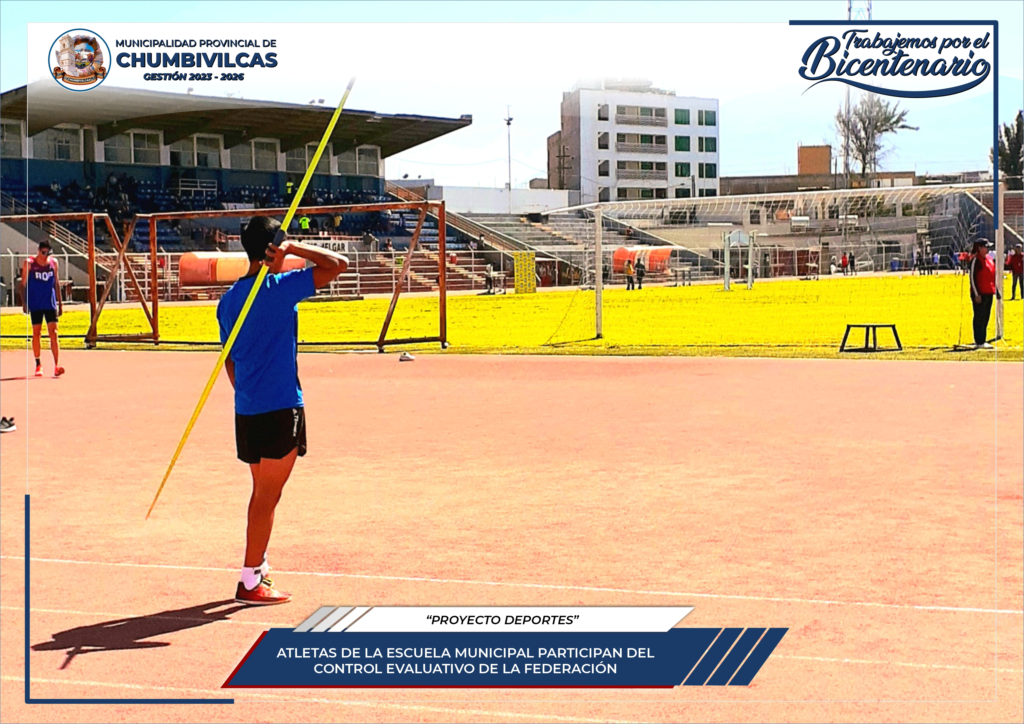 Atletas de la Escuela Municipal de Chumbivilcas participa del Control Evaluativo Zona Sur de la Federación Deportiva Peruana de Atletismo