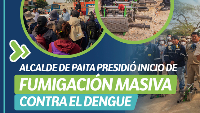 FUMIGACIÓN MASIVA CONTRA EL DENGUE