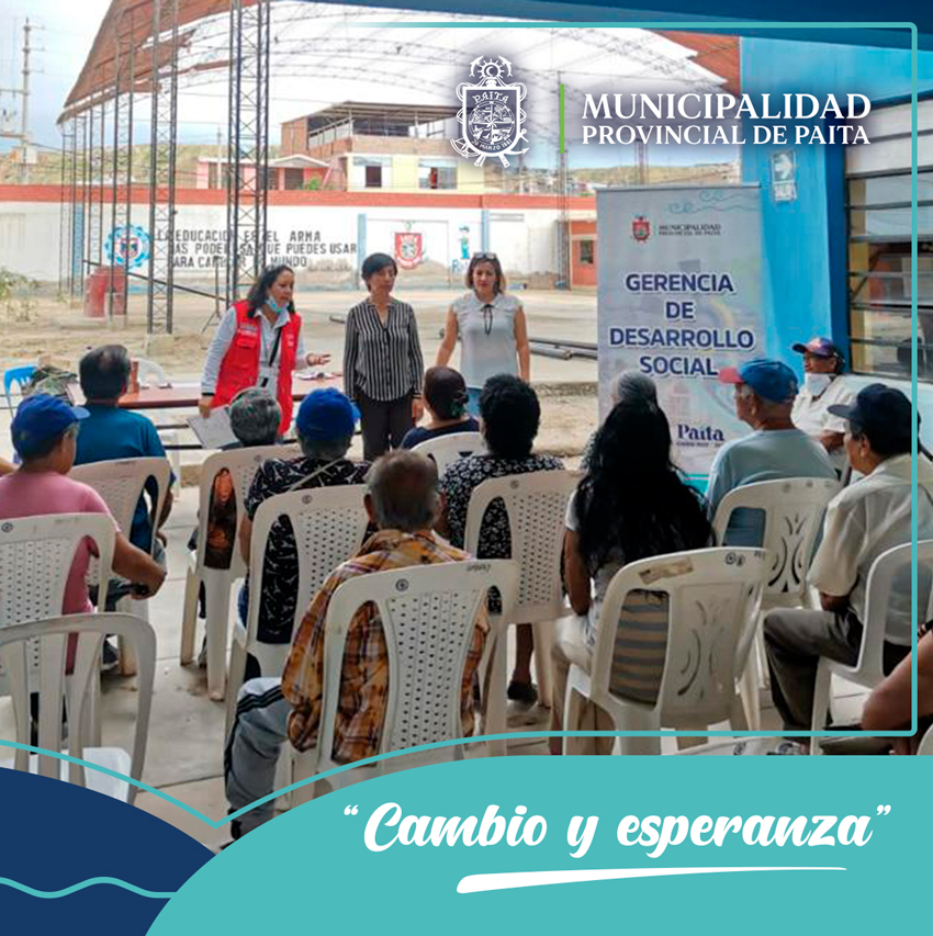 Entrega de lentes de lectura a beneficiarios