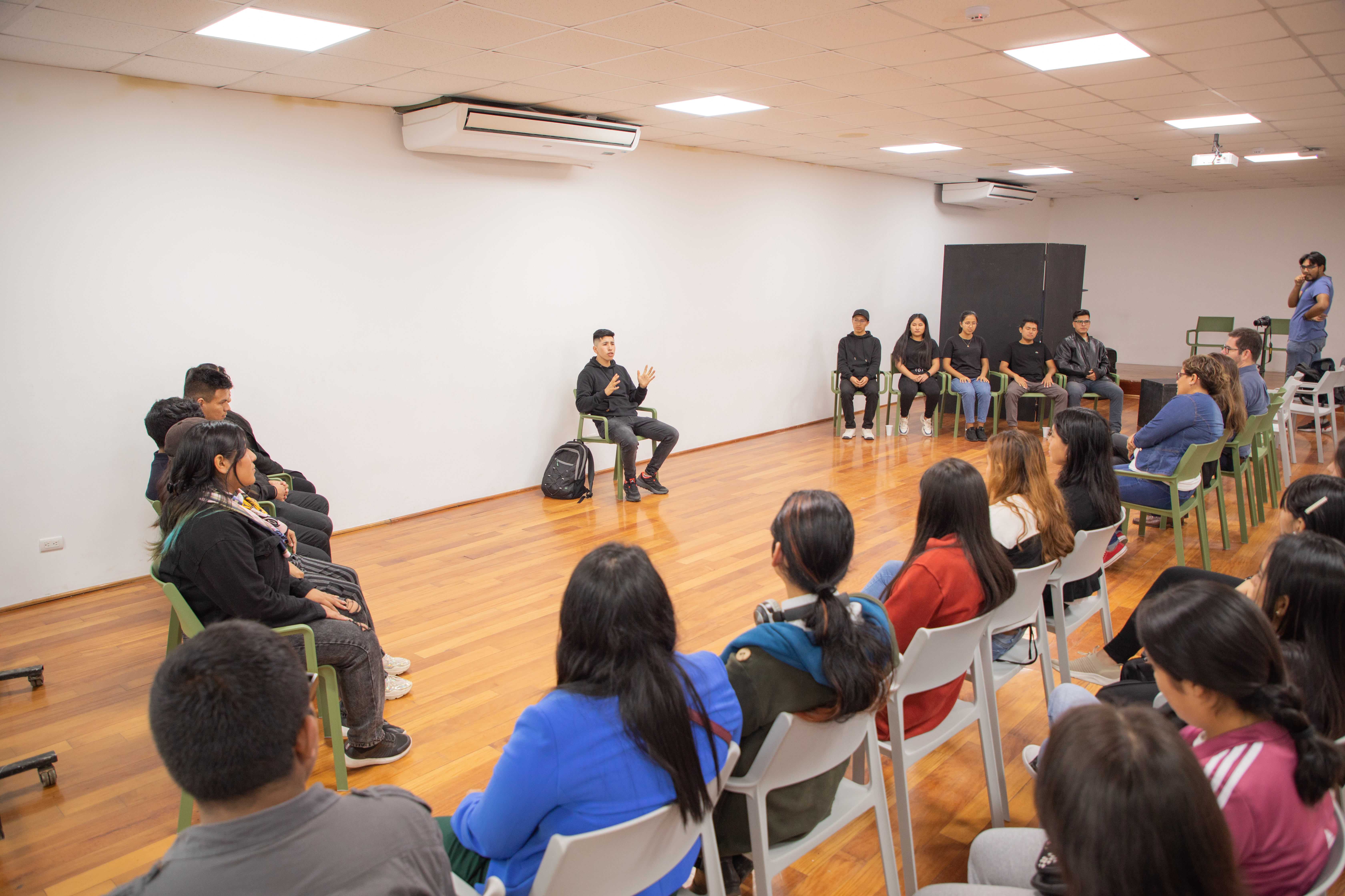 La obra se presentó en el Salón de Usos Múltiples de la Ucsur.