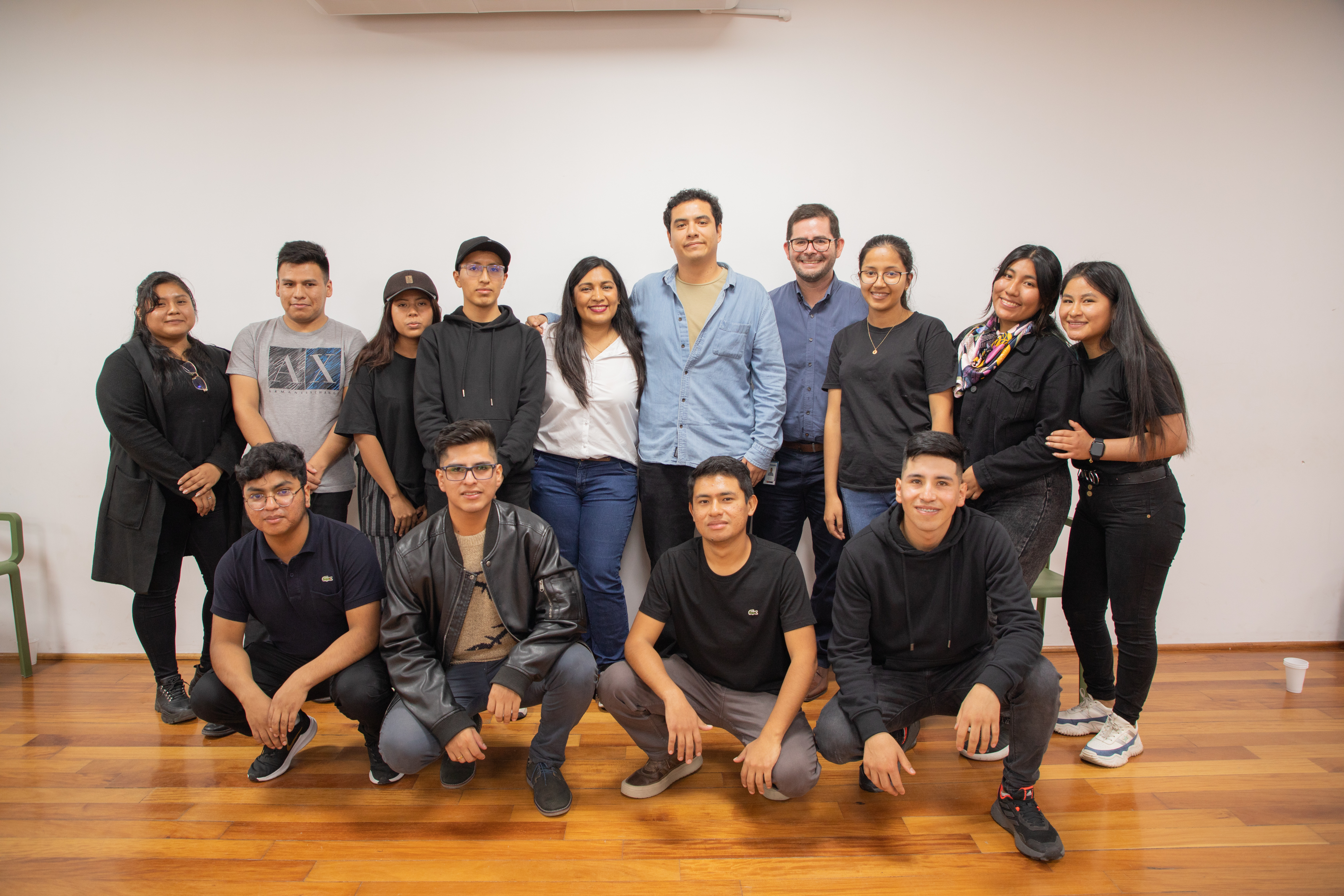 Los protagonistas de la obra fueron 11 becarios del Pronabec y estudiantes de la Ucsur.