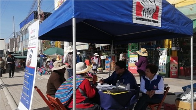 Atención a la ciudadanía en Arequipa