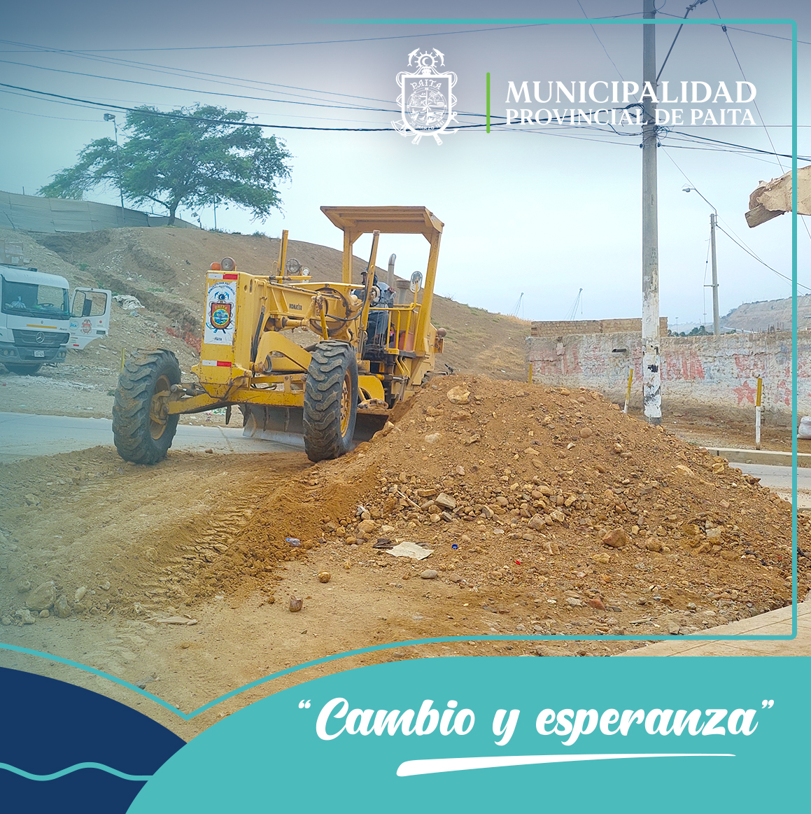 Municipalidad de Paita realizó Mantenimiento a  Calles y Vías de San José, la Merced y Rey de Reyes