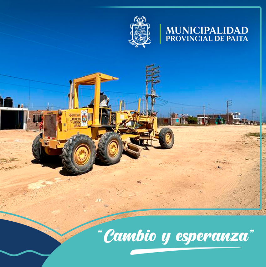 Municipalidad de Paita realizó Mantenimiento a Calles y Vías de la Islilla