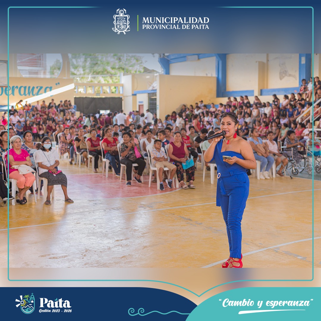 Municipalidad de Paita agasajó a madres