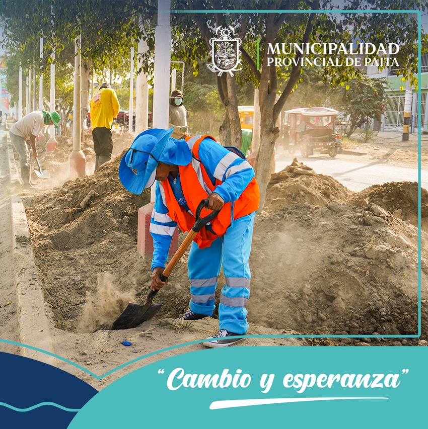 Municipalidad de Paita realiza jornada de limpieza en el marco del Día Mundial del Medio Ambiente