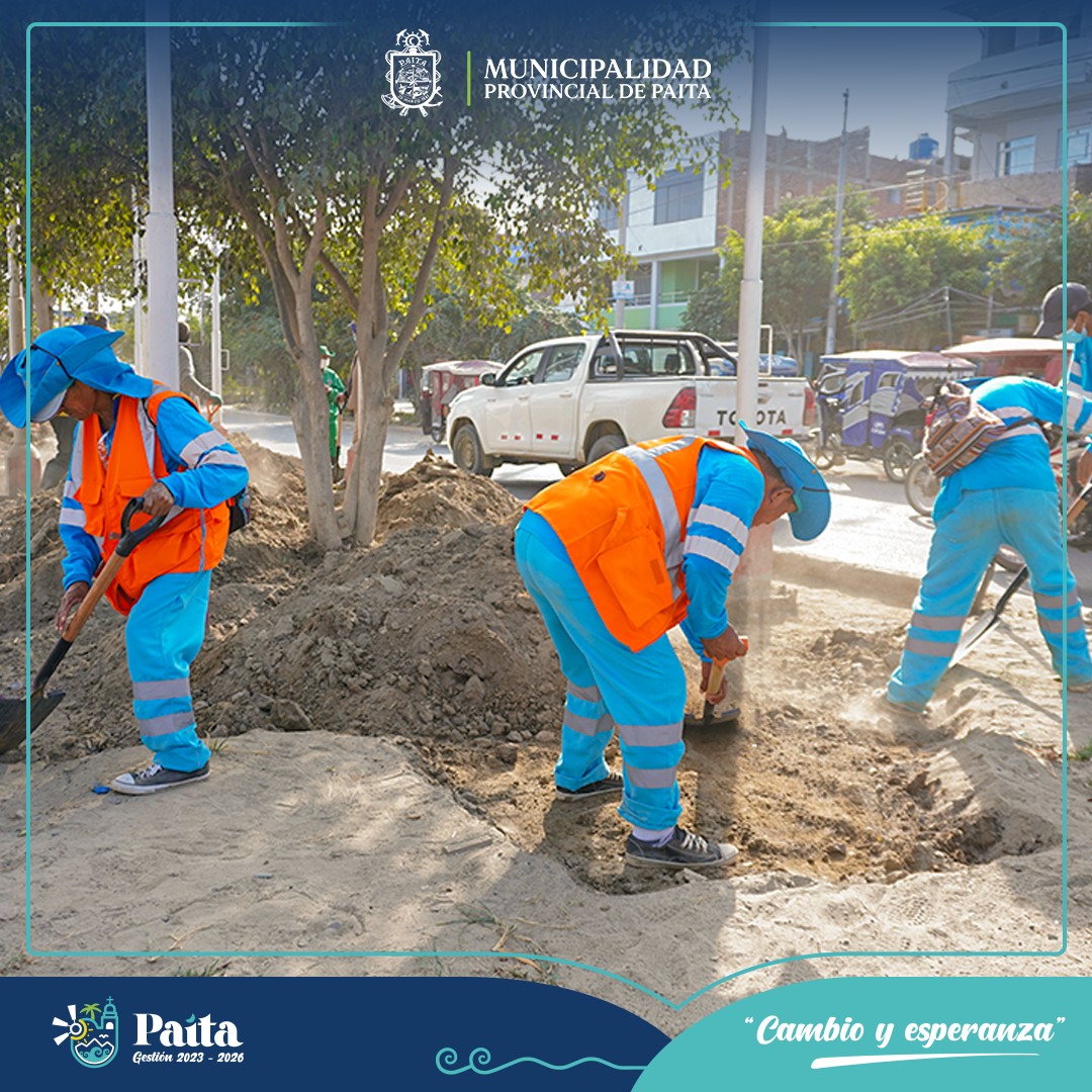 Municipalidad de Paita realiza jornada de limpieza en el marco del Día Mundial del Medio Ambiente