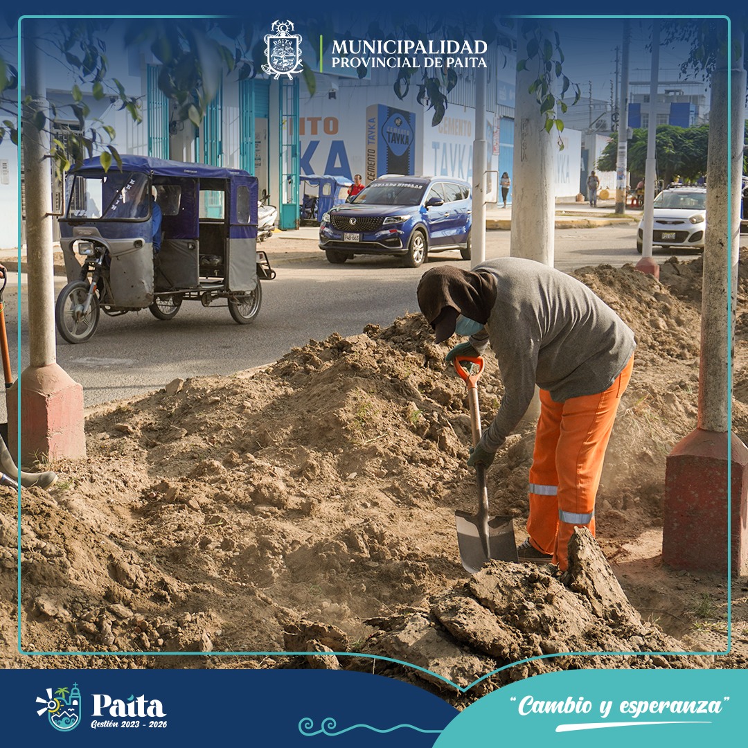 Municipalidad de Paita realiza jornada de limpieza en el marco del Día Mundial del Medio Ambiente