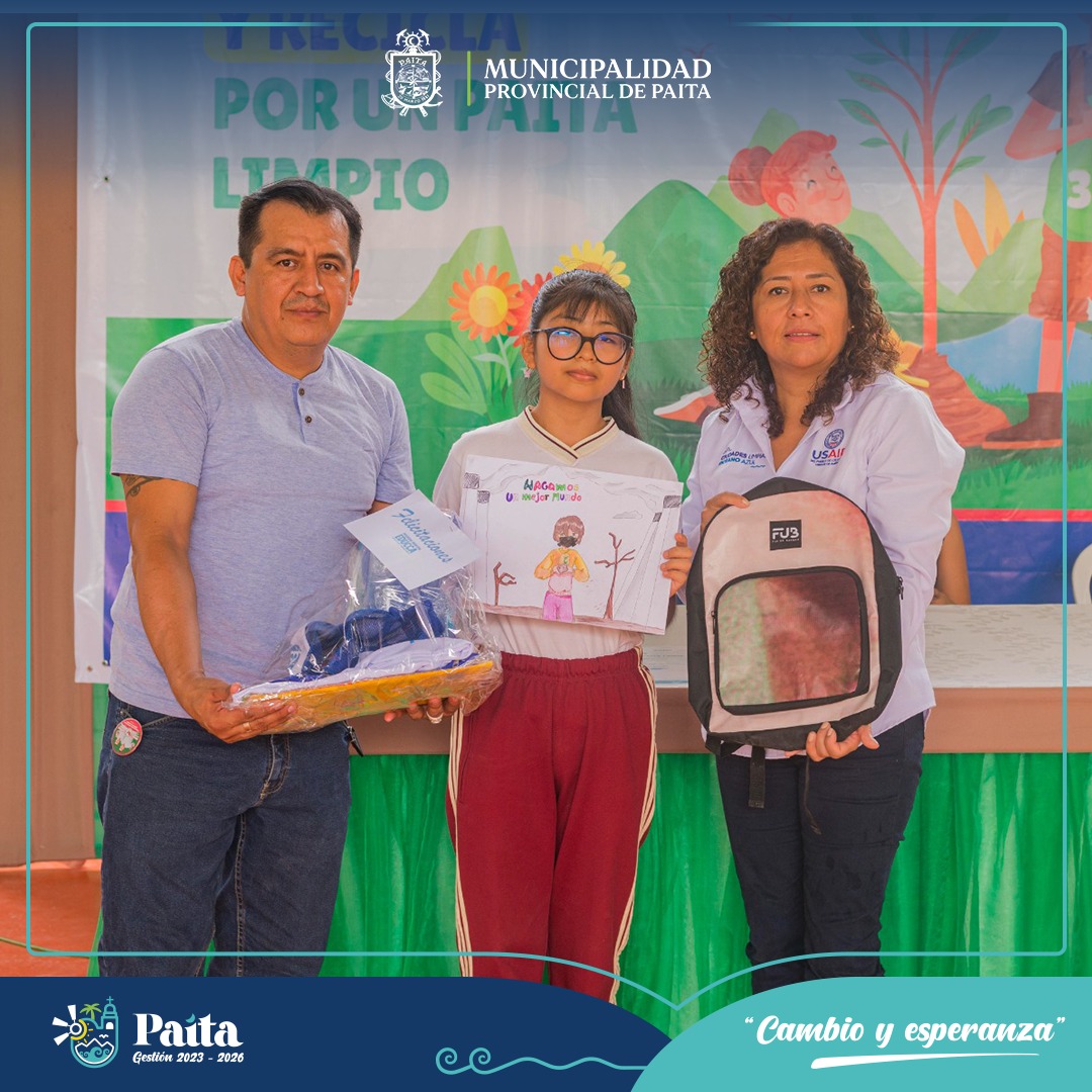 Paita limpia es el compromiso de toda la ciudadanía
