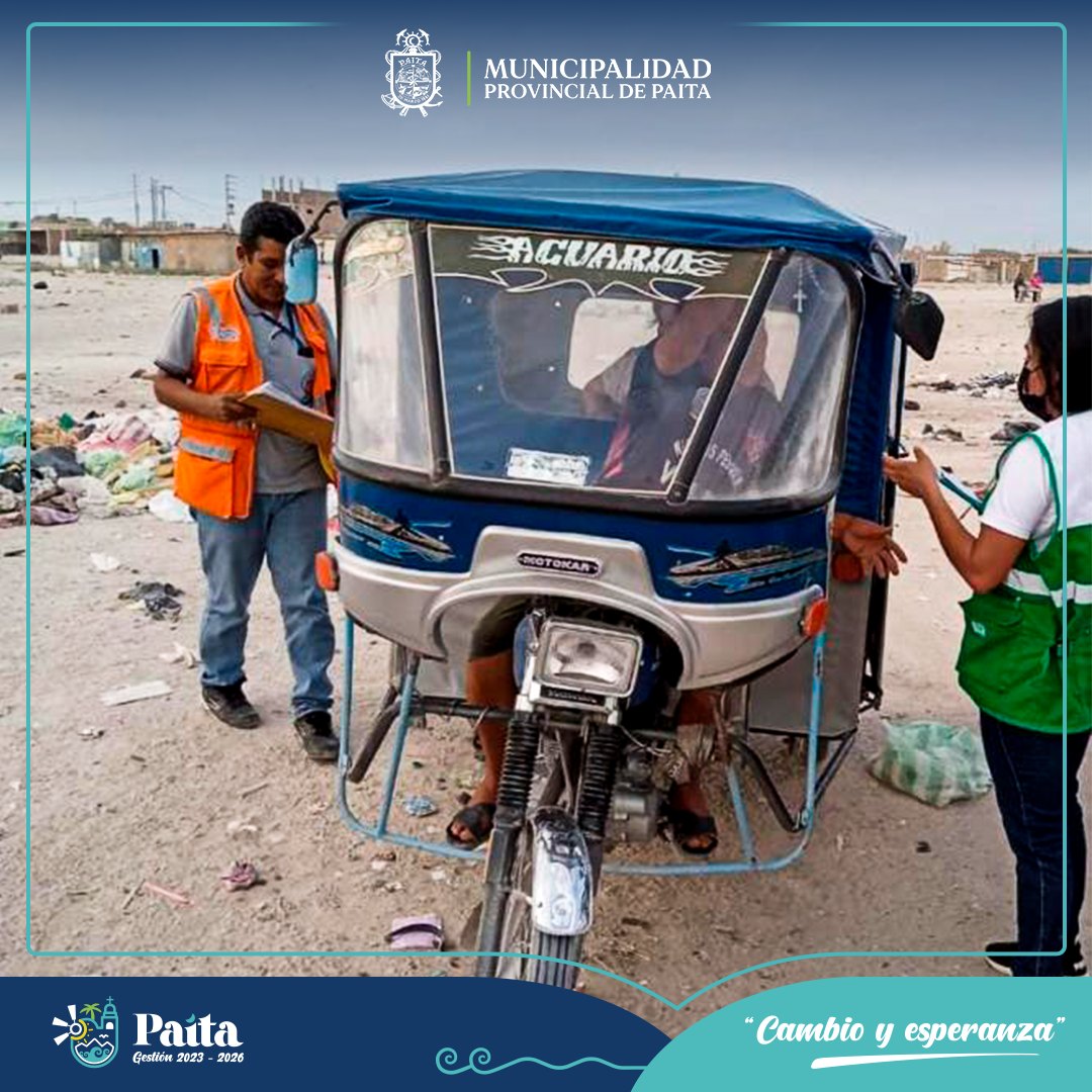 Operativo en botaderos de basura