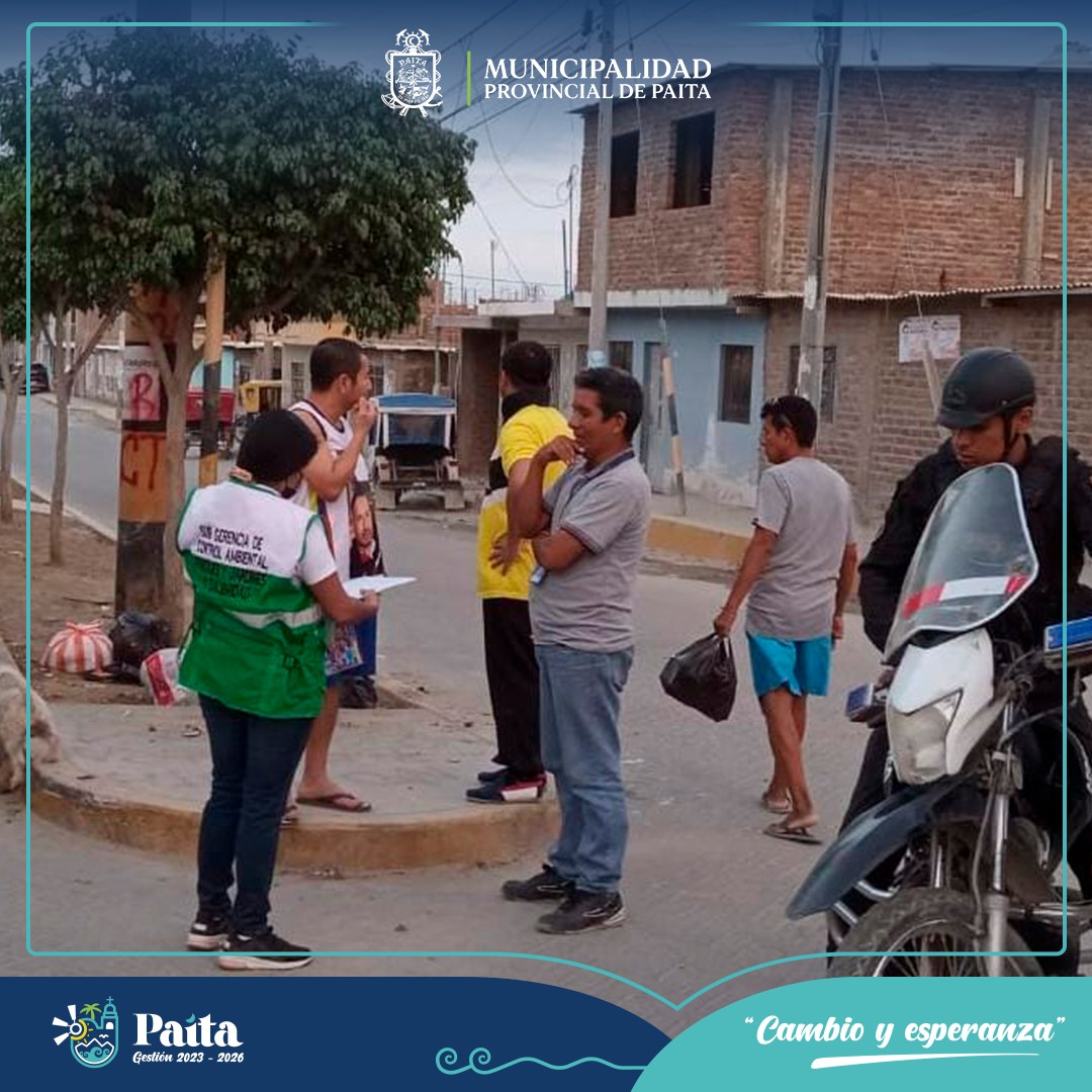 Operativo en botaderos de basura