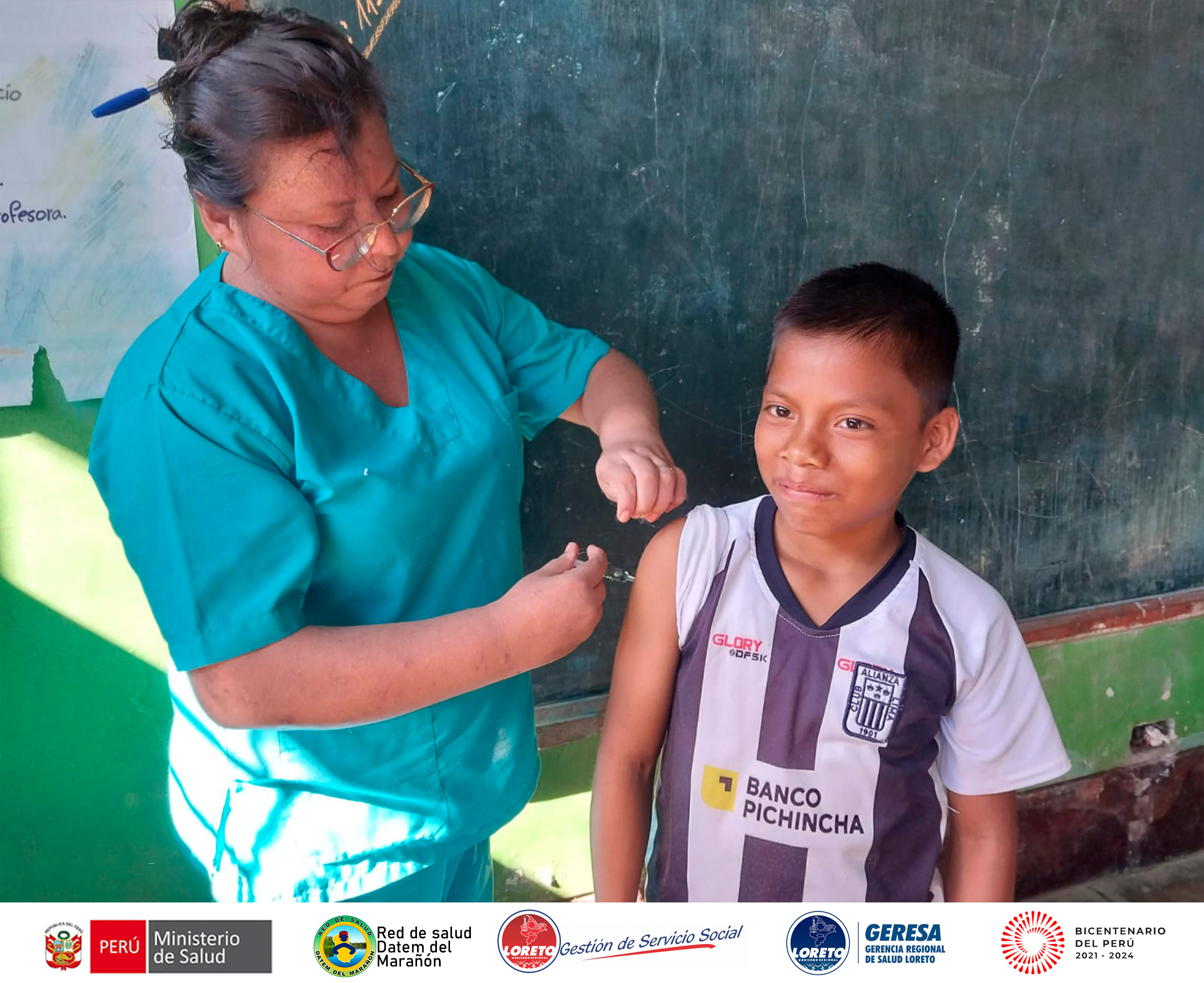 Vacunación a niños