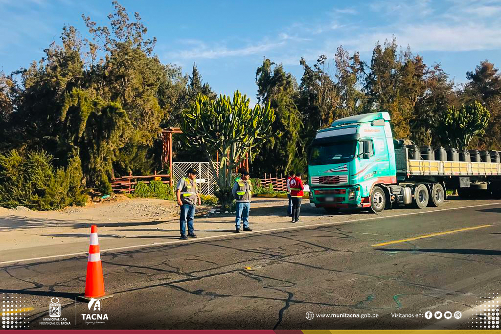 Municipalidad de Tacna realizó operativo de fiscalización en la zona del Bosque Municipal