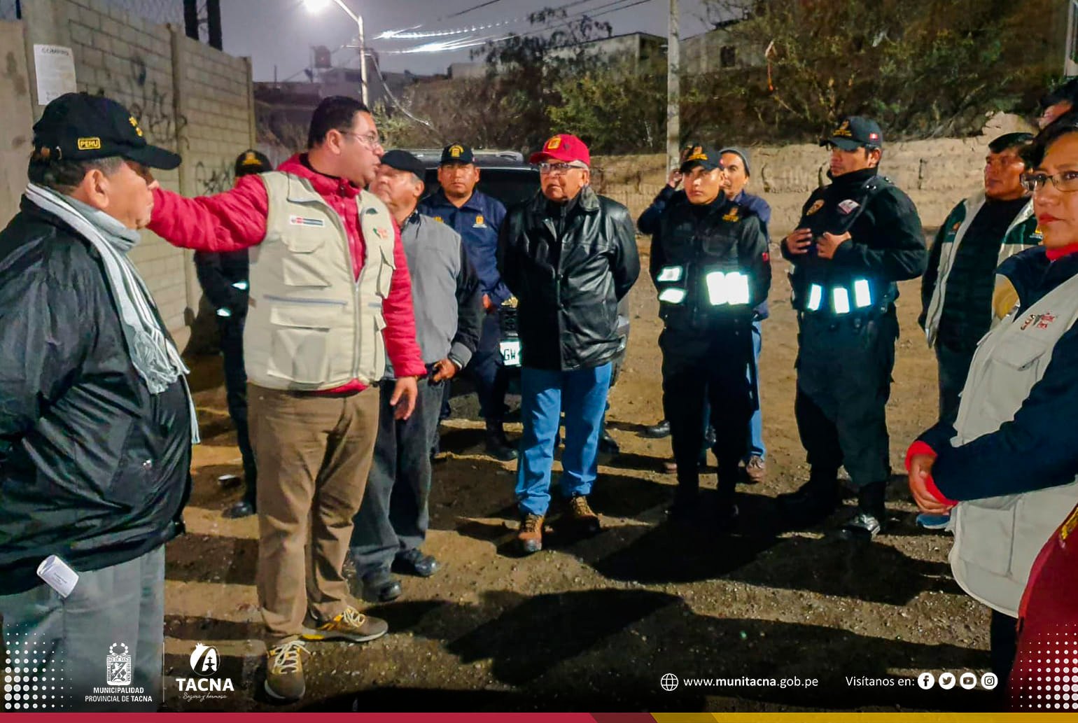 Alcalde Provincial lidera mega operativos en zonas de locales nocturnos imponiendo multas hasta el 100% de la UIT