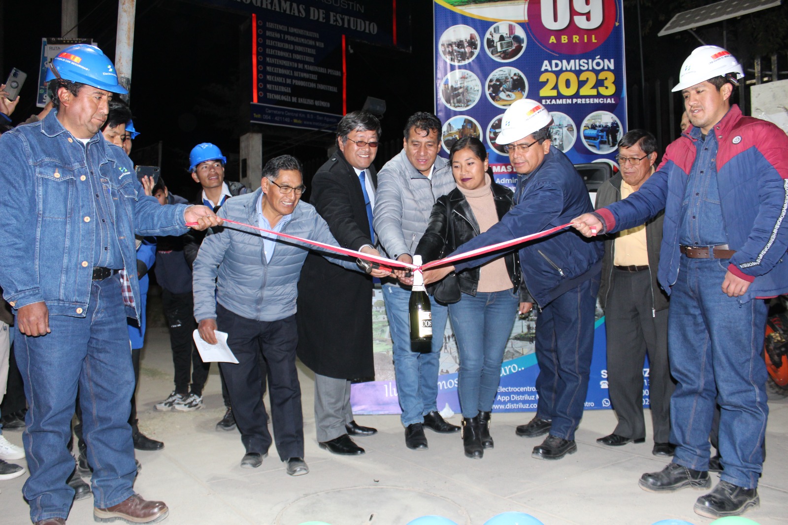 Iluminación LED beneficia a más de 9 mil pobladores en San Agustín de Cajas