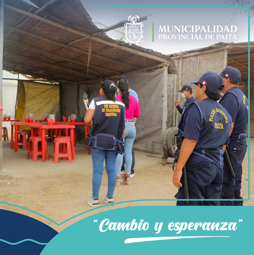 Municipalidad de Paita Intensificó Operativos Contra el Comercio Ambulatorio