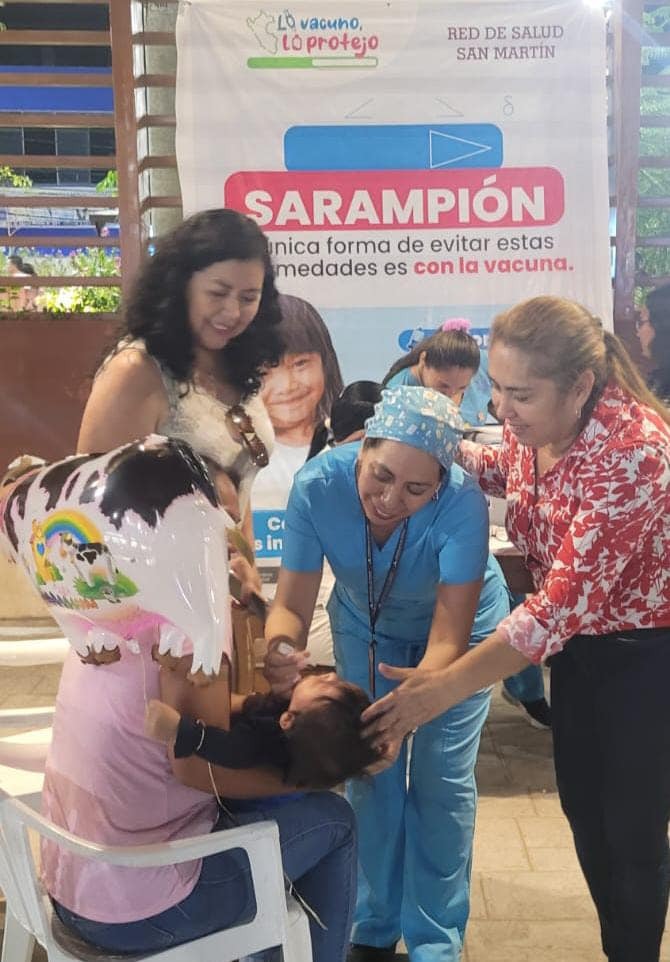 Salud inmuniza a más de 36 mil niños