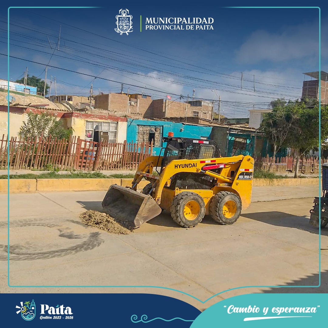 Municipalidad de Paita realizó limpieza y desbroce