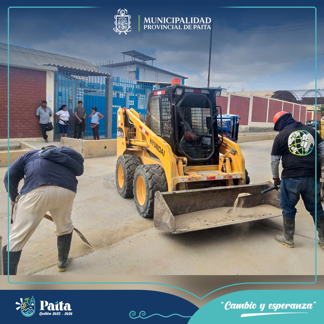 Municipalidad de Paita realizó limpieza y desbroce