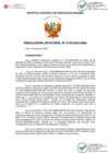 Vista preliminar de documento Resolución Jefatural N° 0129-2023-INIA