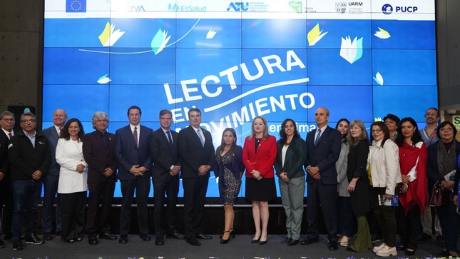  Ministerio de Cultura se suma a la campaña internacional  “Lectura en Movimiento” para promover el acceso al libro