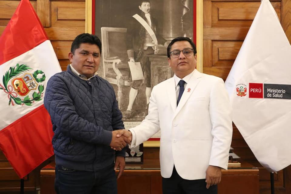 Alcalde Juan Pérez se Reunió con Ministro de Salud