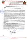 Vista preliminar de documento Decreto de Alcadía N°002-2023-A-MDCH