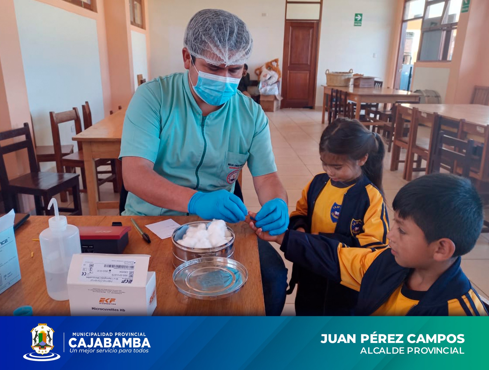 Campañas Médicas en I.E N°82304 y I.E. N°82285