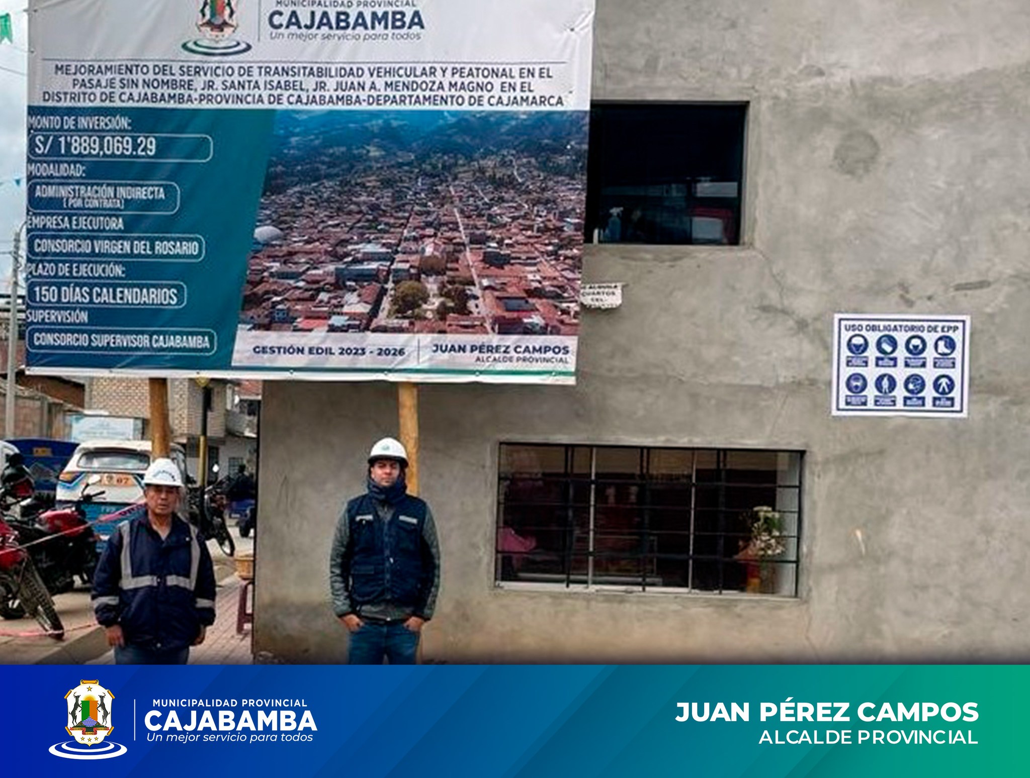 Construcción de Pistas y Veredas