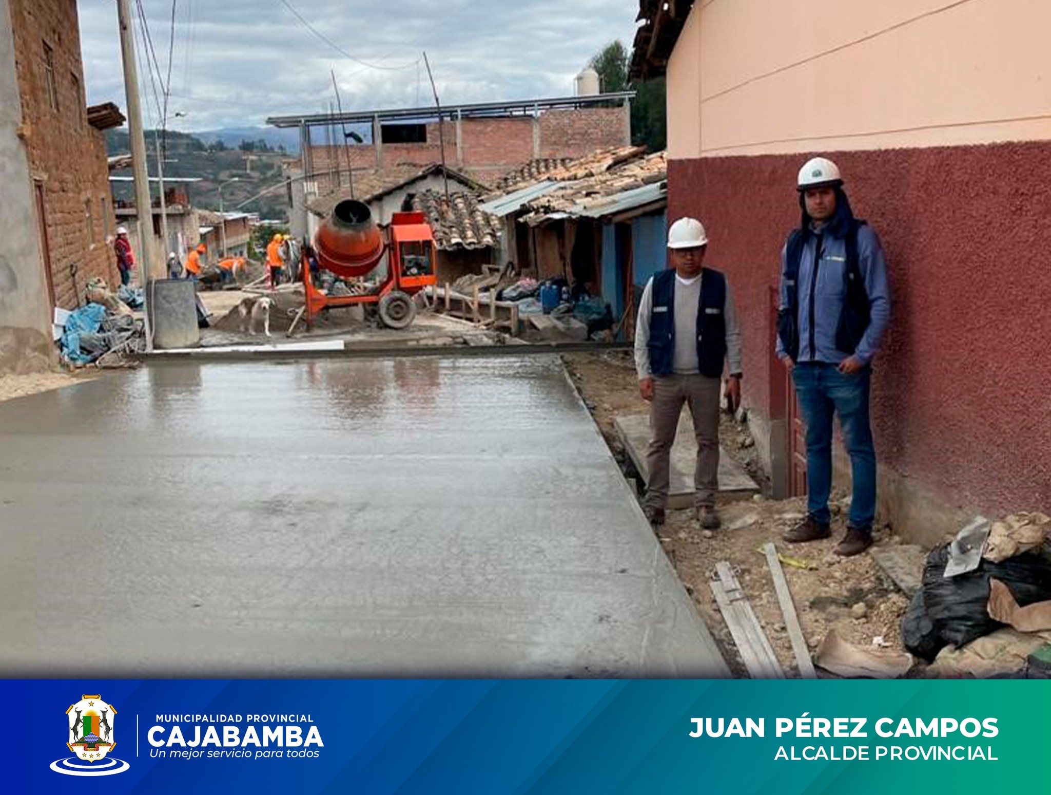 Construcción de Pistas y Veredas