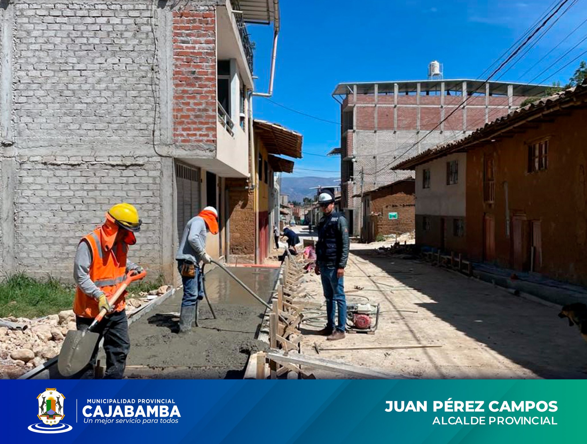 Construcción de Pistas y Veredas