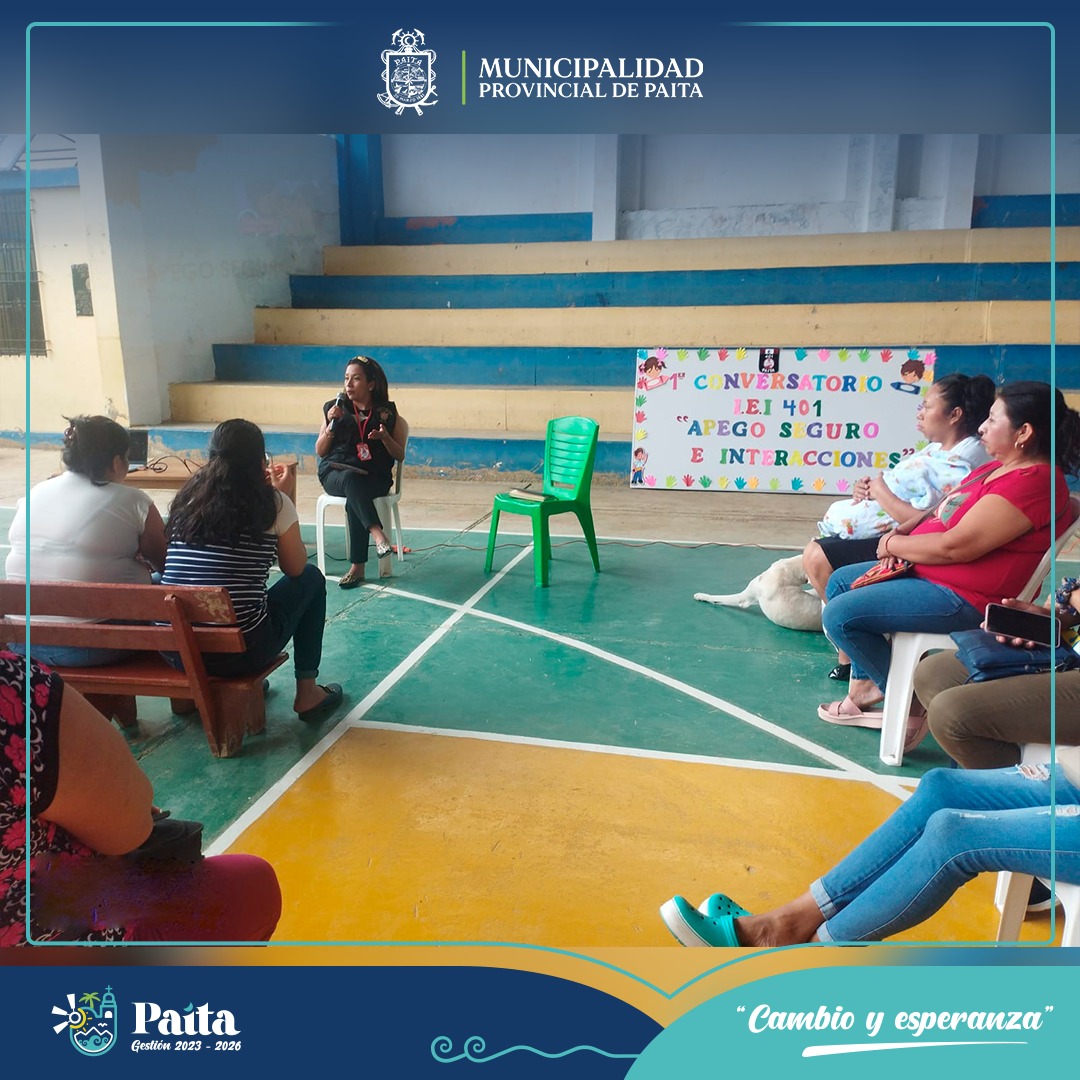 Demuna de la Municipalidad de Paita impartió “Escuelas de Familia”